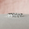 3.0CT Oval Cut Moissanite Solitaire Bridal Ring Set
