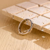 4.3mm Flat Shine Men's Gold Wedding Band, Anniversary Gift For Men