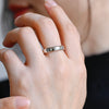 4.3mm Flat Shine Men's Gold Wedding Band, Anniversary Gift For Men