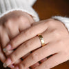 0.15CT Round Cut Lab Grown Men's Wedding Band in Solid Gold