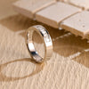 0.40CT Emerald Cut Lab Grown Men's Wedding Band in Solid Gold