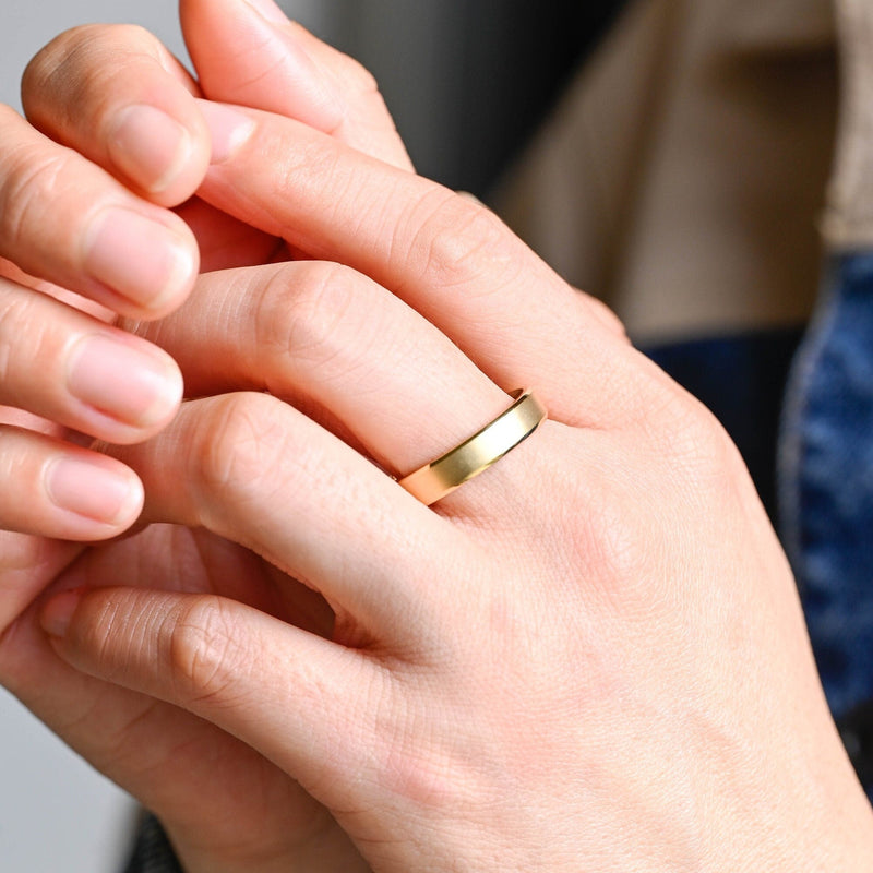 5.0mm Plain Men's Wedding Band, Anniversary Gift For Man