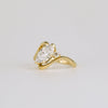 1.50CT-2.50CT Marquise Cut Diamond Unique Two Stone Engagement Ring