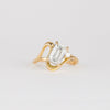 1.50CT-2.50CT Emerald Cut Moissanite Diamond Antique Engagement Ring
