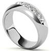 1.96ct Princess Cut Moissanite Channel Set Men's Wedding Band