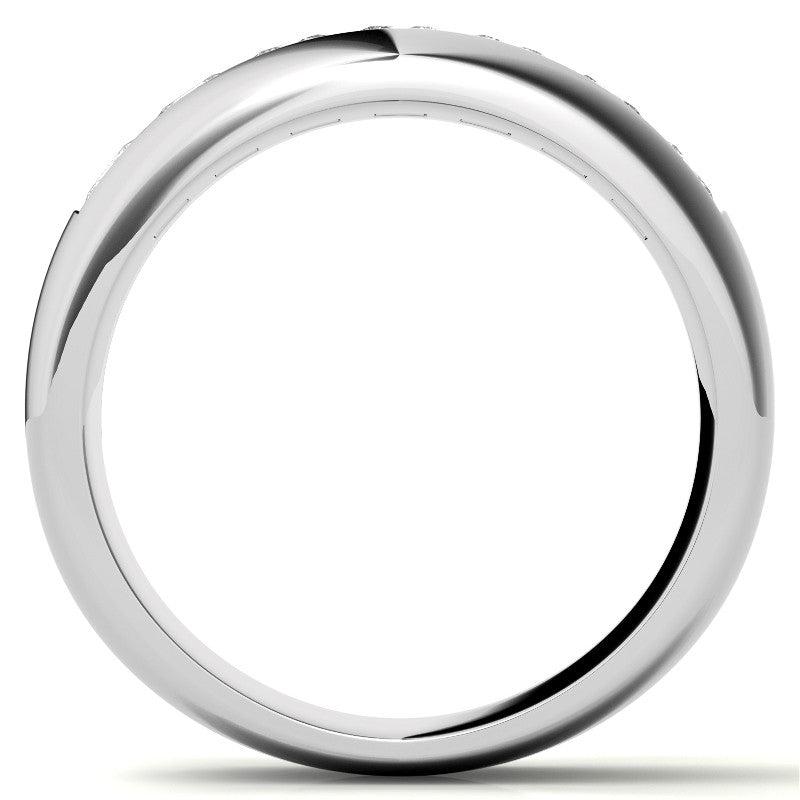 1.96ct Princess Cut Moissanite Channel Set Men's Wedding Band