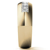 1.96ct Princess Cut Moissanite Channel Set Men's Wedding Band