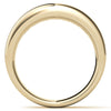6mm Princess Cut Channel Set Moissanite Men's Wedding Band