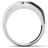 1.5ct Round Cut Moissanite Channel Set Men's Wedding Band