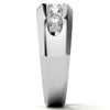 1.5ct Round Cut Moissanite Channel Set Men's Wedding Band