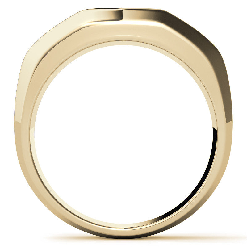 1.5ct Round Cut Moissanite Channel Set Men's Wedding Band