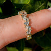 1.50CTW Pear Cut Moissanite Full Eternity Wedding Band