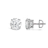 2.0CT Round Cut Moissanite Diamond Stud Earrings for Women