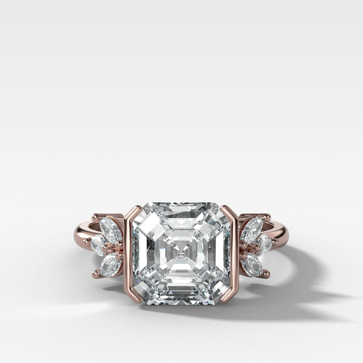 unique-bezel-set-engagement-ring-gold-mercado