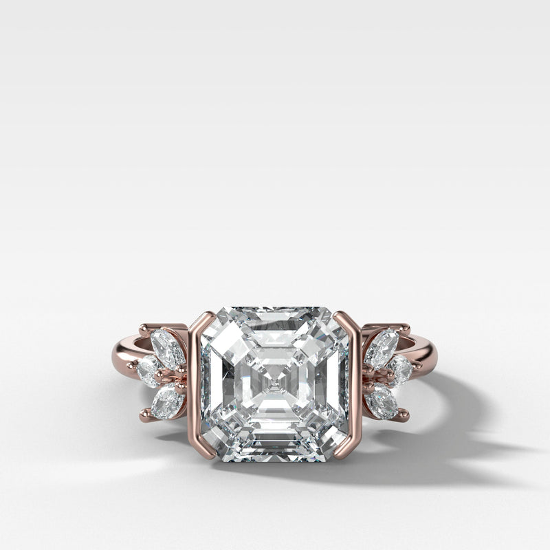 unique-bezel-set-engagement-ring-gold-mercado